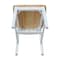 International Concepts San Remo Splatback Chair, Set of 2, White/Natural C02-10P - alternate 4